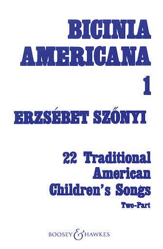 Szönyi: Bicinia Americana - Volume 1