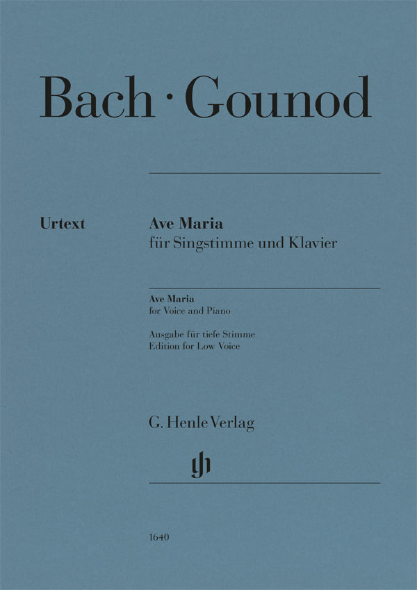 Bach-Gounod: Ave Maria (arr. for voice & piano)