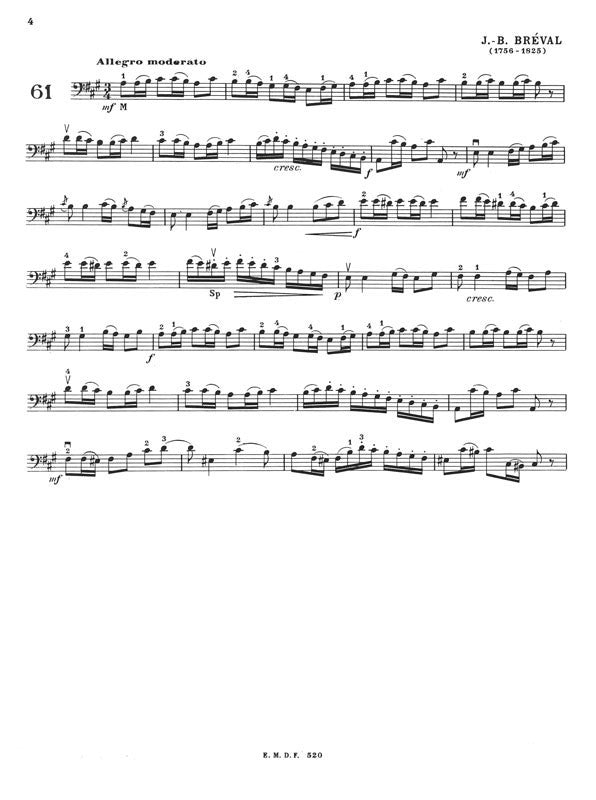 Technique of the Cello - Volume 4