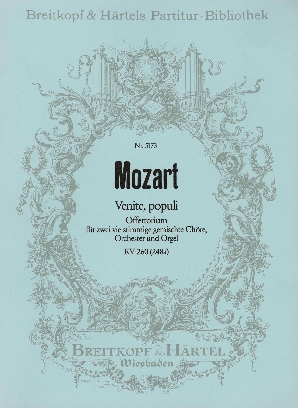 Mozart: Venite populi, K. 260 (248a)