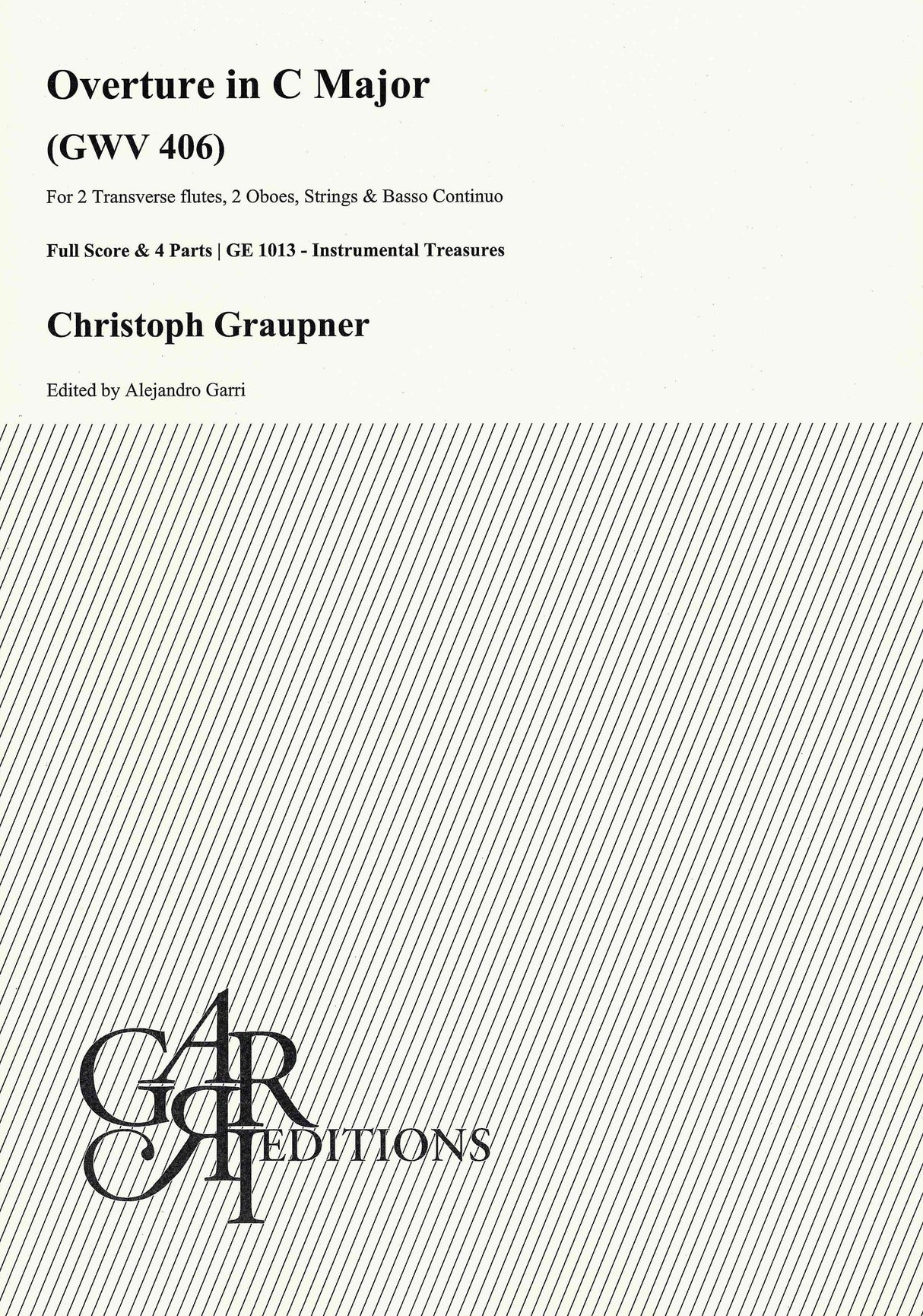 Graupner: Overture in C Major, GWV 406