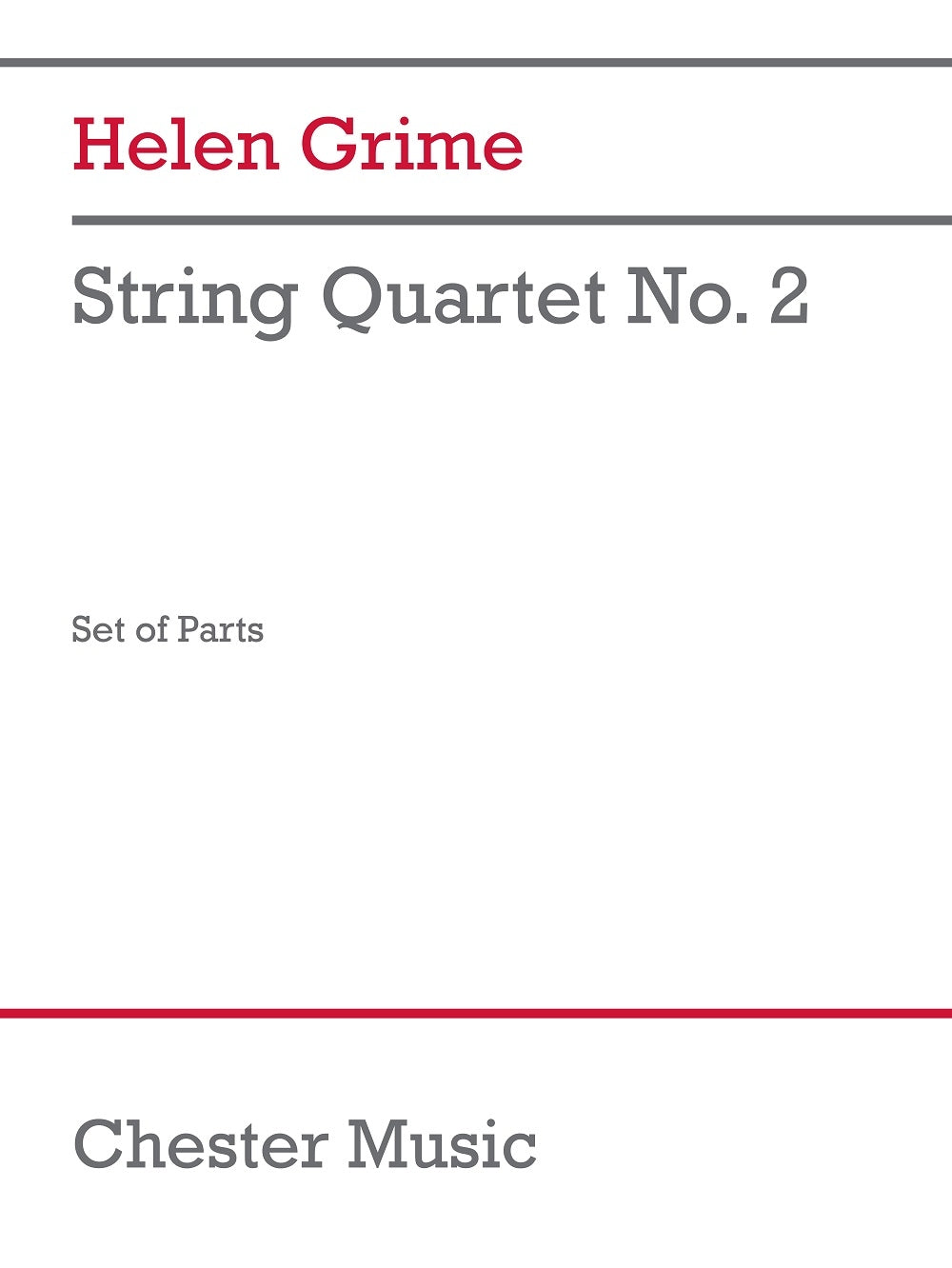 Grime: String Quartet No. 2