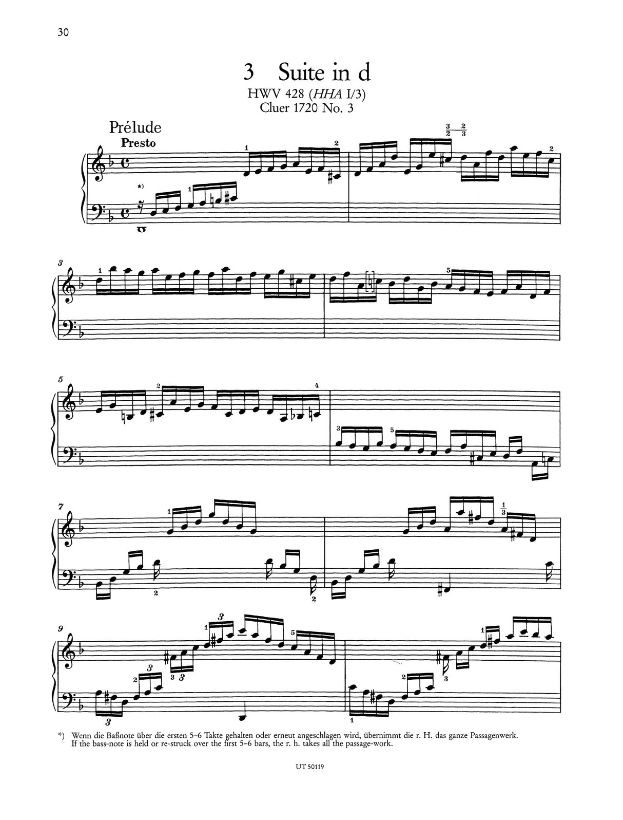 Handel: Works for Piano - Volume 2 (HWV 426-433)