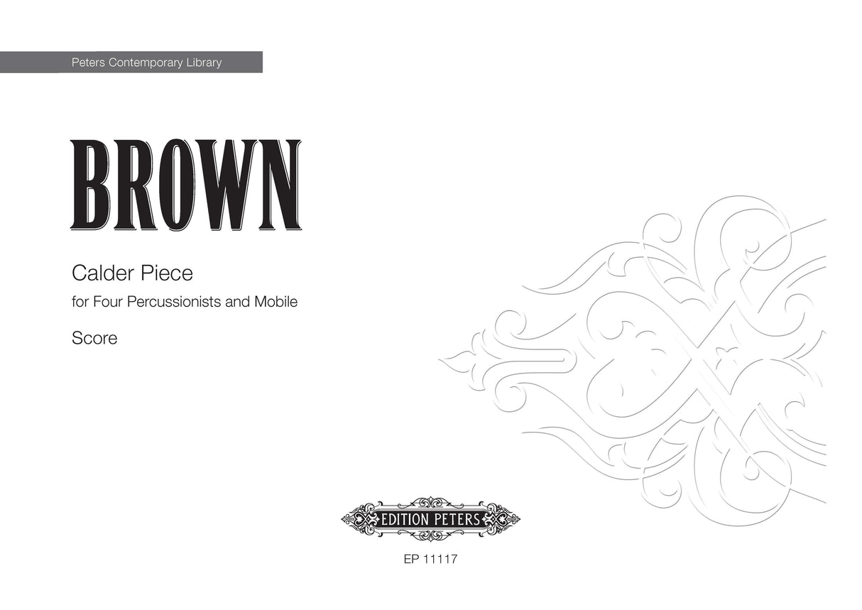 Brown: Calder Piece