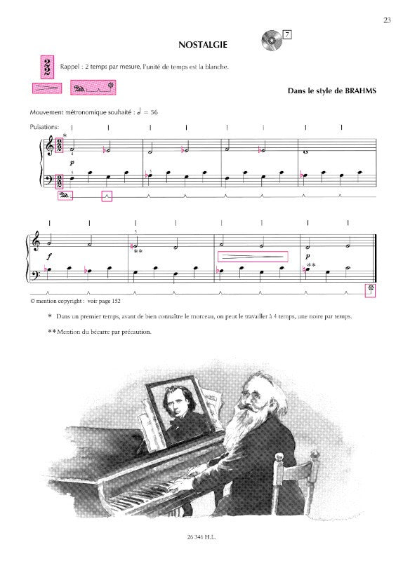 Piano pour adulte débutant