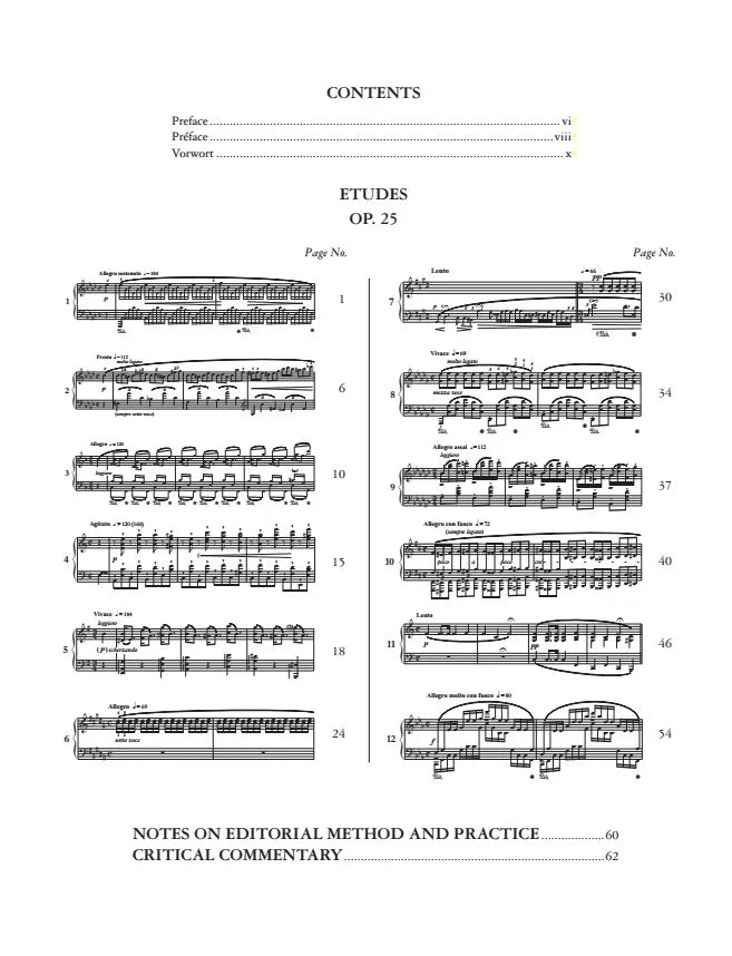 The Complete Chopin: Études, Op. 25