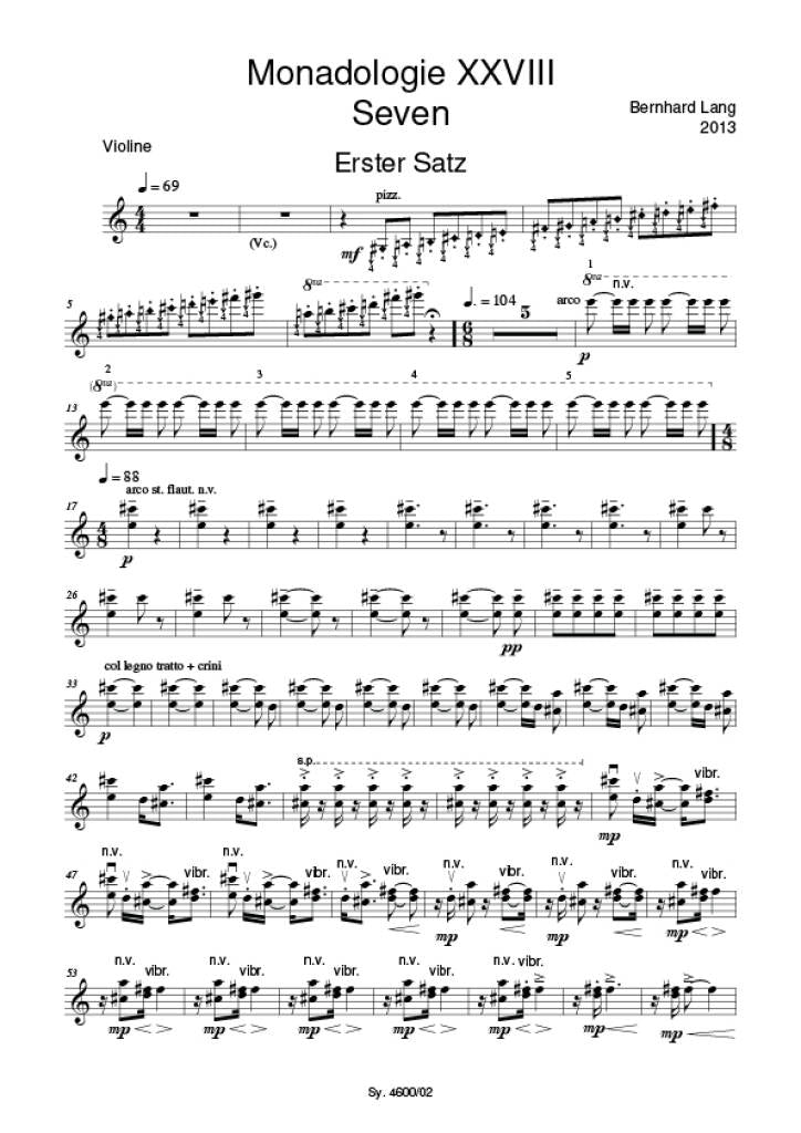 Lang: Monadologie XXVIII - Seven