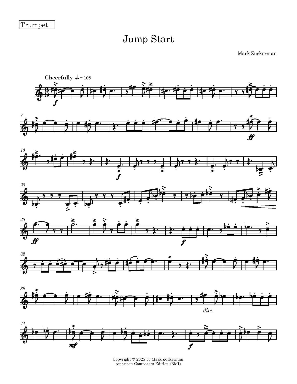 Zuckerman: Jump Start