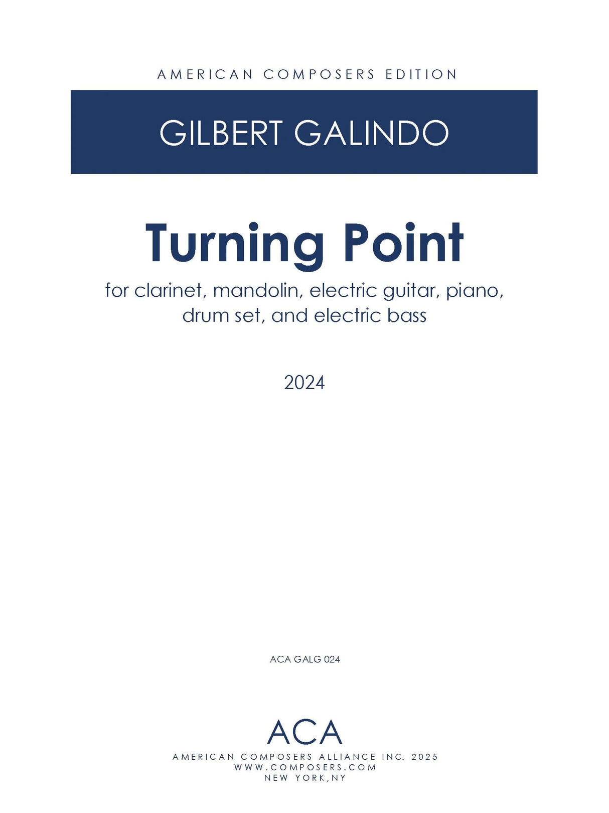 Galindo: Turning Point