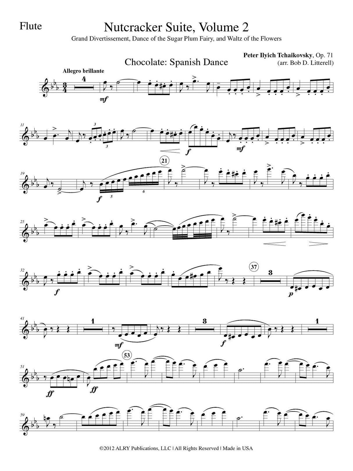 Tchaikovsky: The Nutcracker - Volume 2 (arr. for harp quintet)