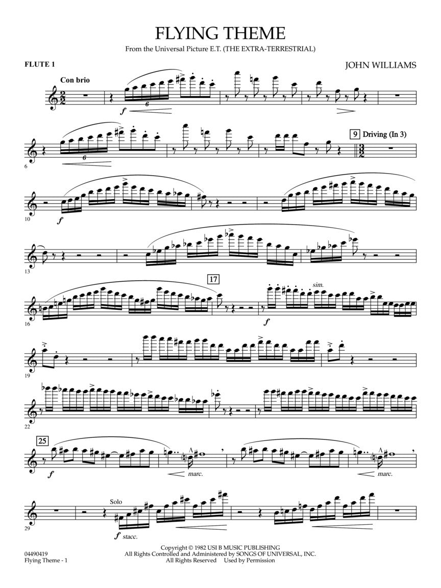 Williams: Flying Theme (from E.T.)