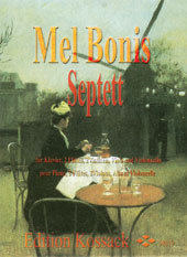 Bonis: Septet for 2 Flutes, Piano and String Quartet