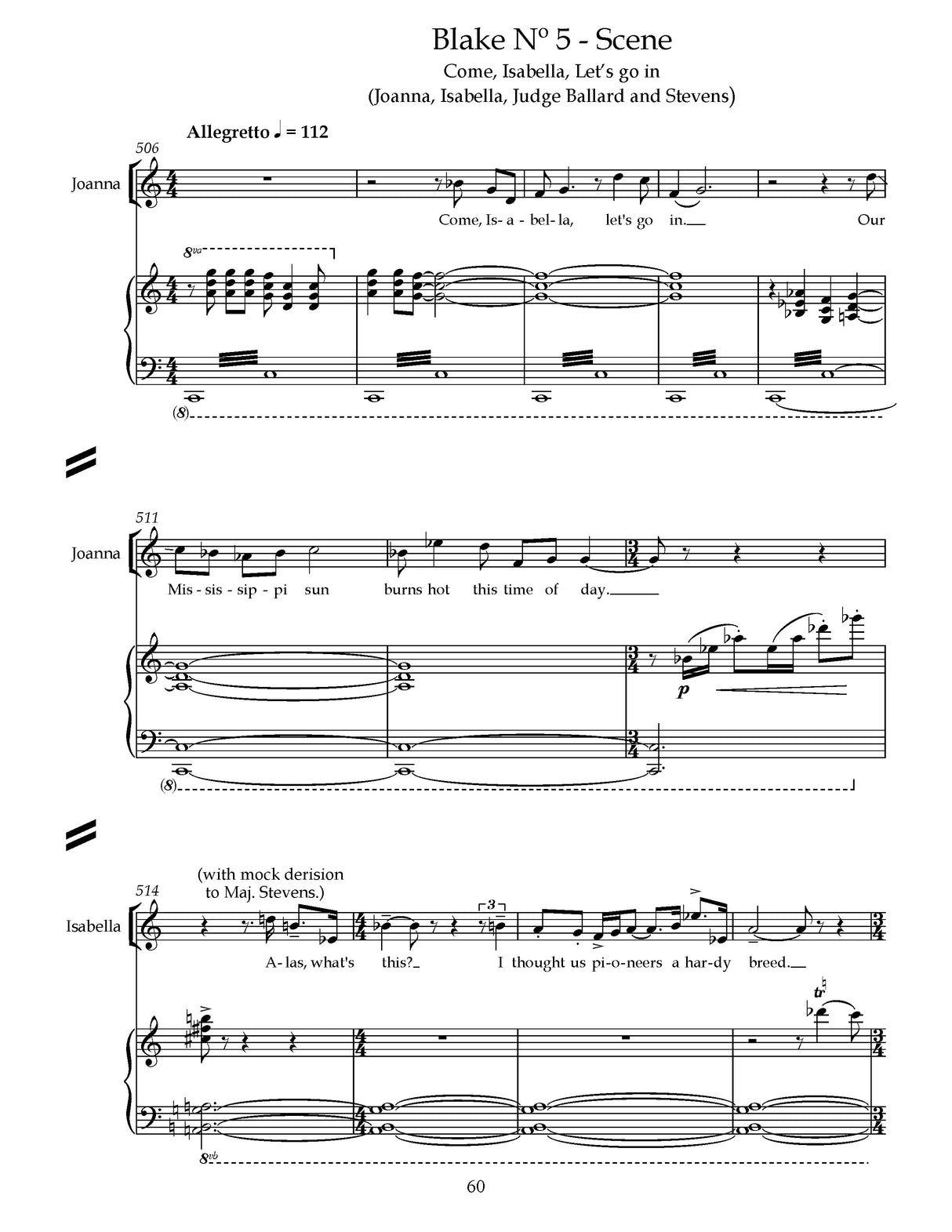 H.L. Adams: Vocal Selections from Blake