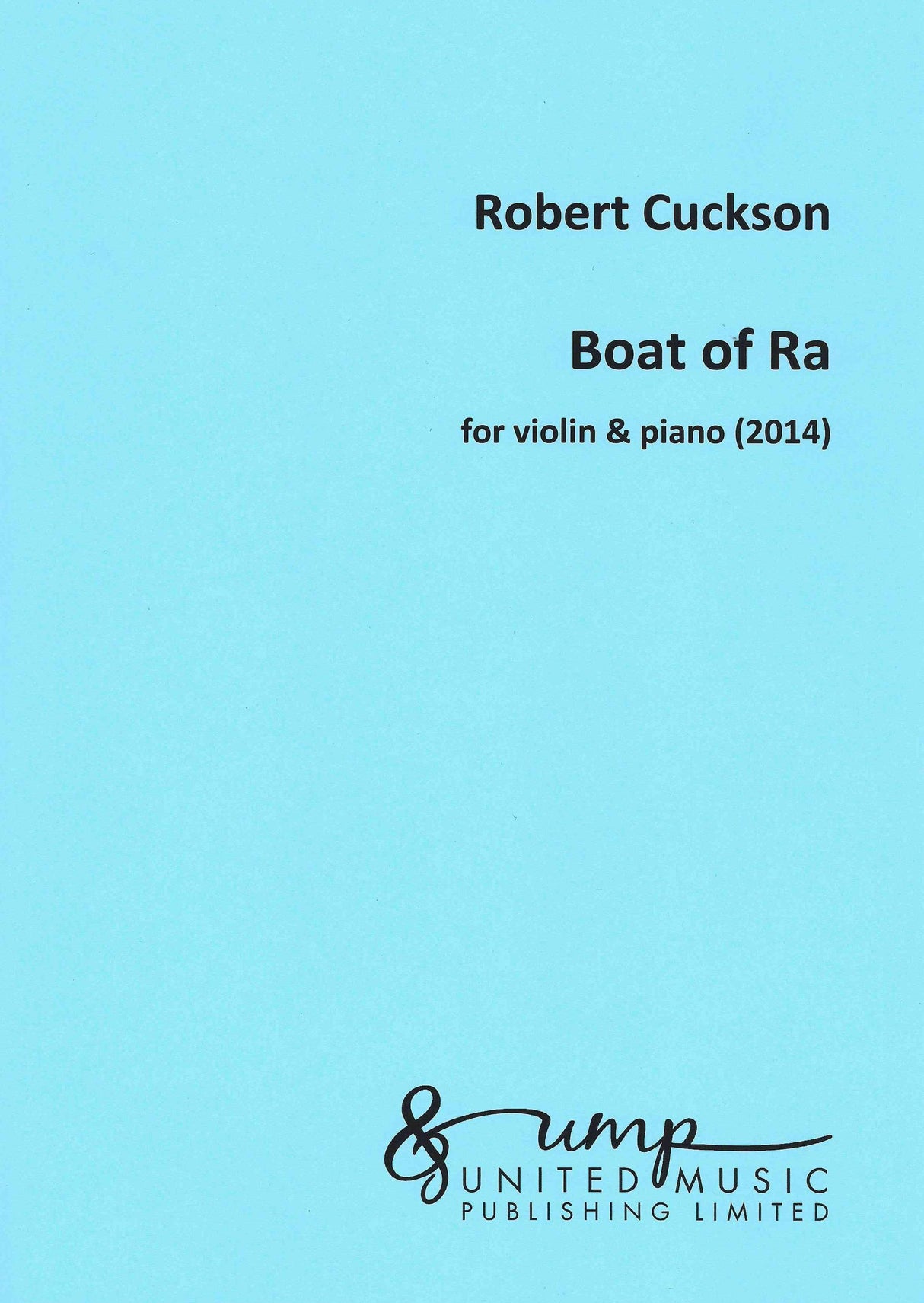 Cuckson: Boat of Ra