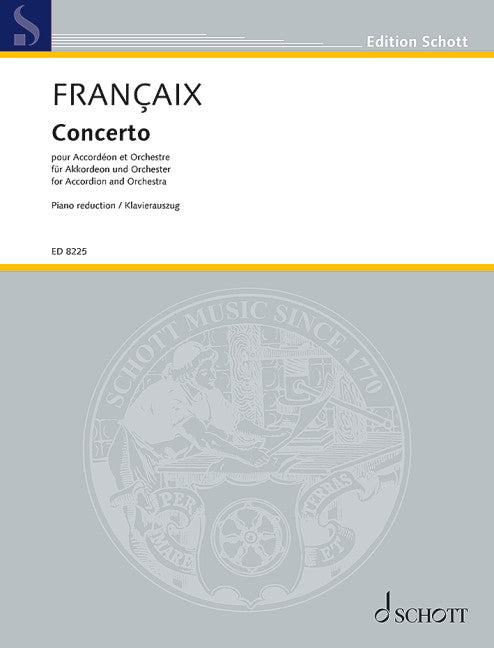 Françaix: Accordion Concerto