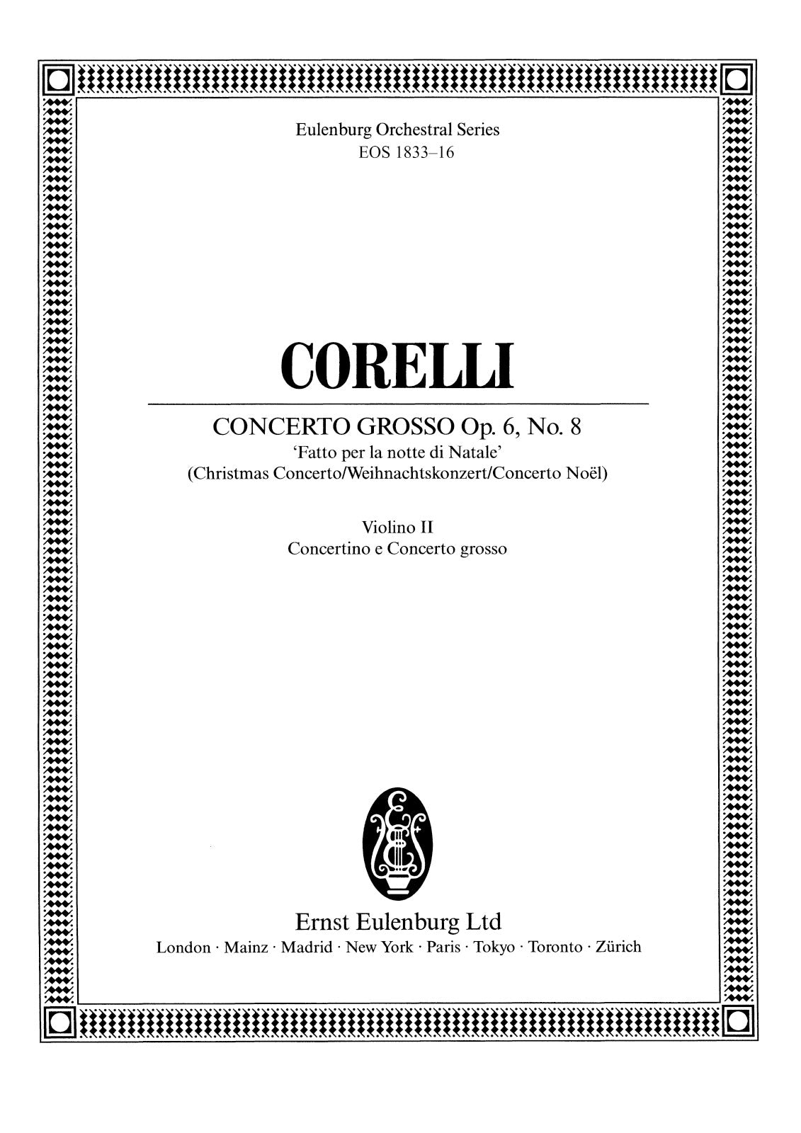 Corelli: Concerto grosso in G Minor, Op. 6, No. 8
