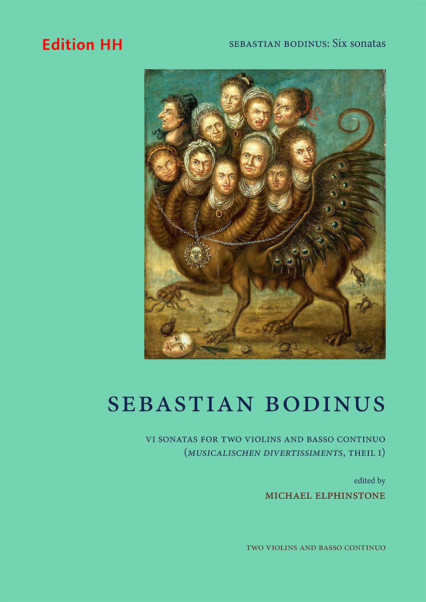 Bodinus: 6 Sonatas for 2 Violins & Basso continuo