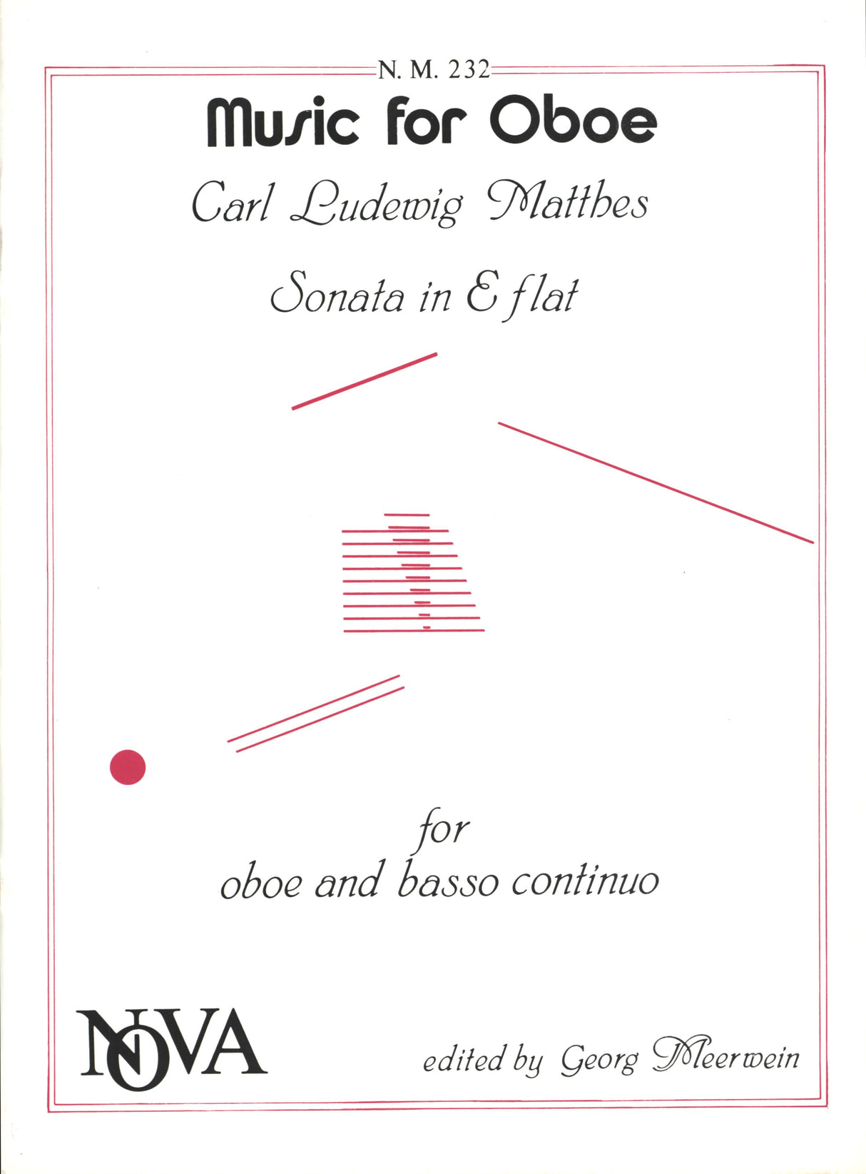 Matthes: Oboe Sonata in E-flat Major