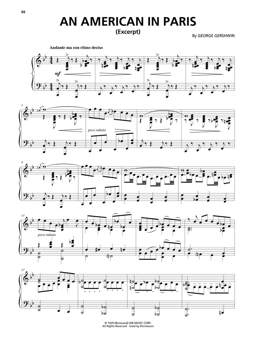 Gershwin: An American in Paris - Vocal Selections