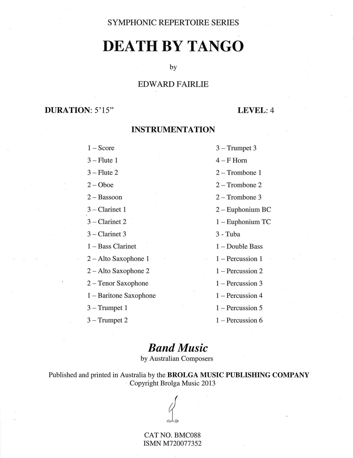 Fairlie: Death by Tango