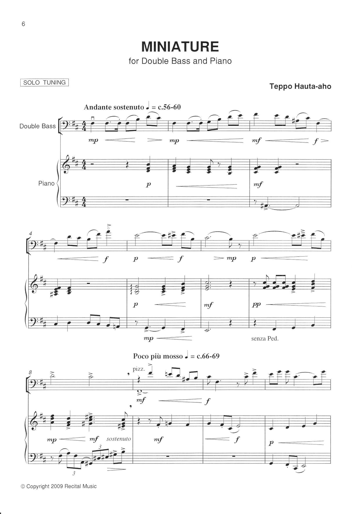 Hauta-aho: Miniature