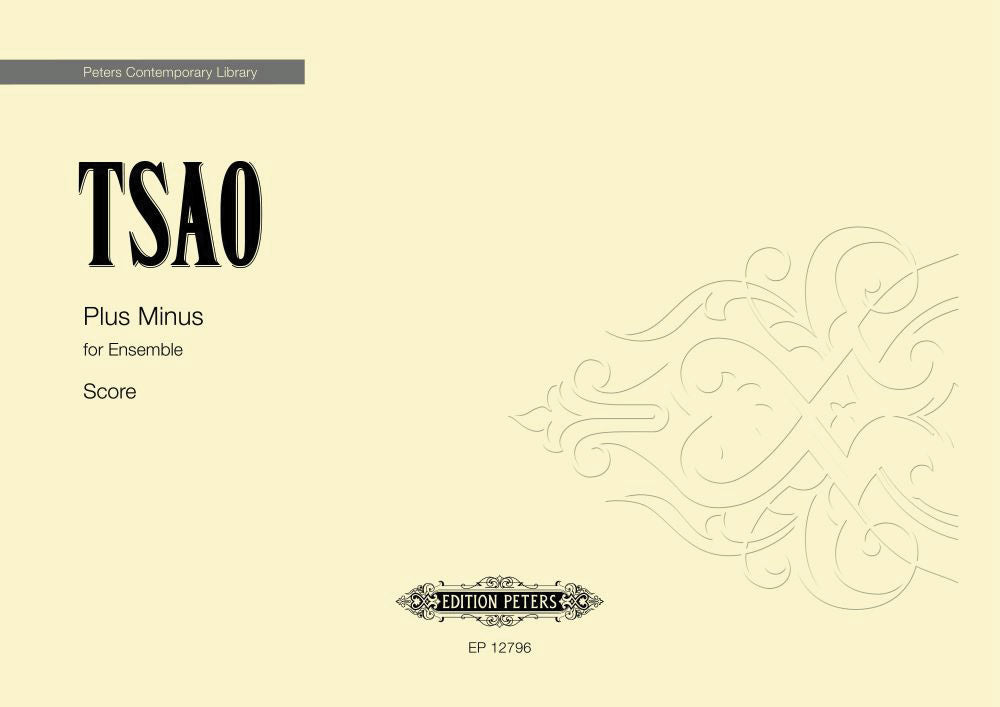 Tsao: Plus Minus