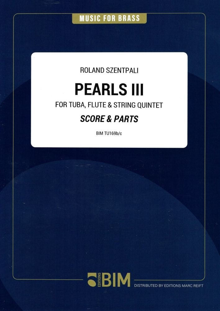 Szentpali: Pearls II (arr. for euphonium & orchestra)