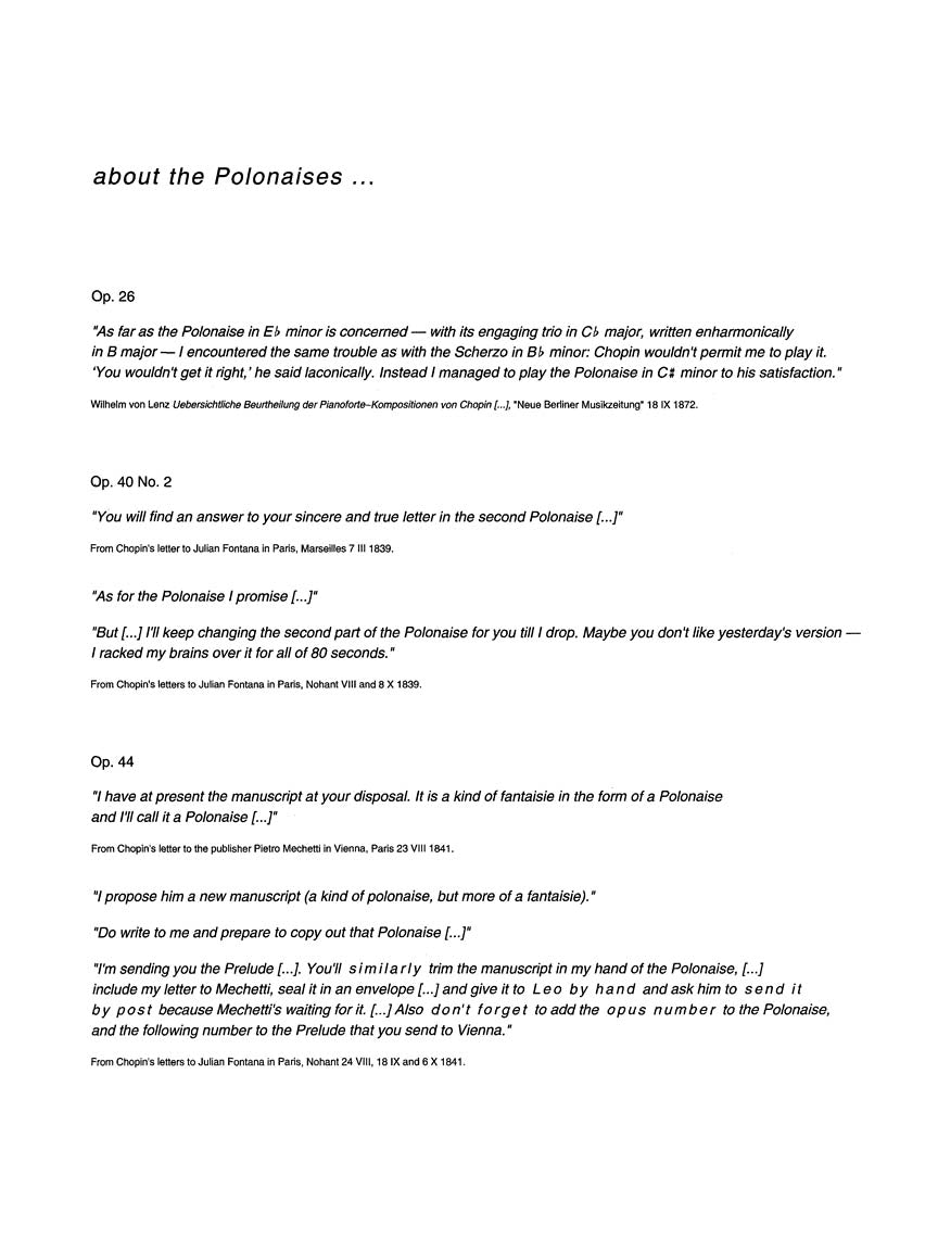 Chopin: Polonaises, Opp. 26, 40, 44, 53, 61 - Series A