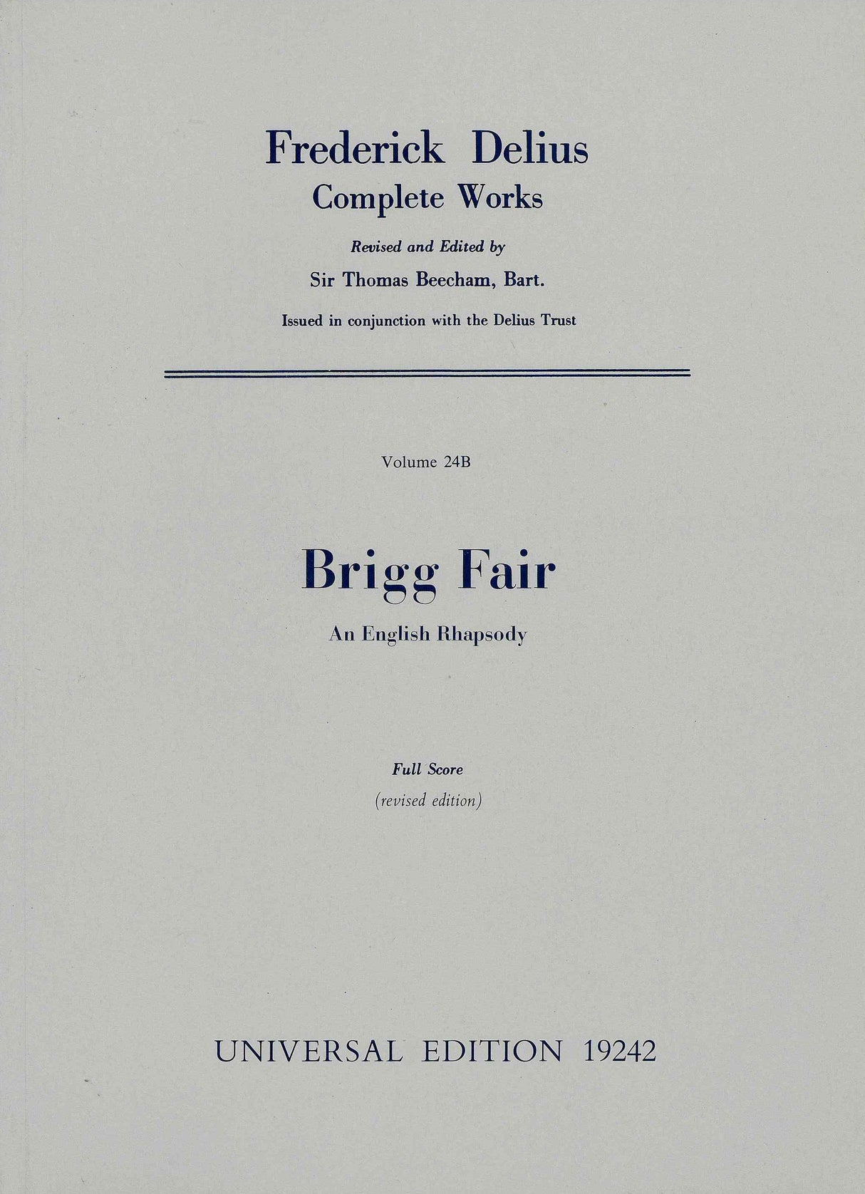 Delius: Brigg Fair