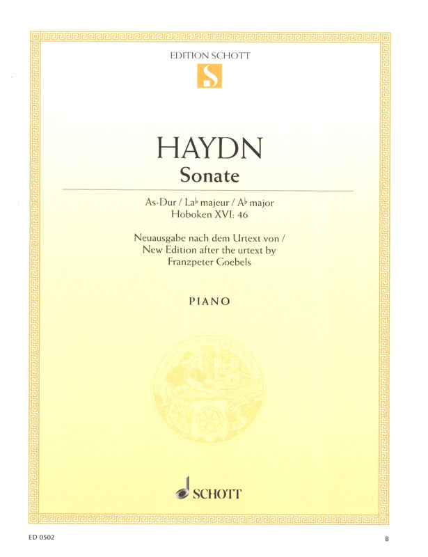 Haydn: Piano Sonata in A-flat Major, Hob. XVI: 46