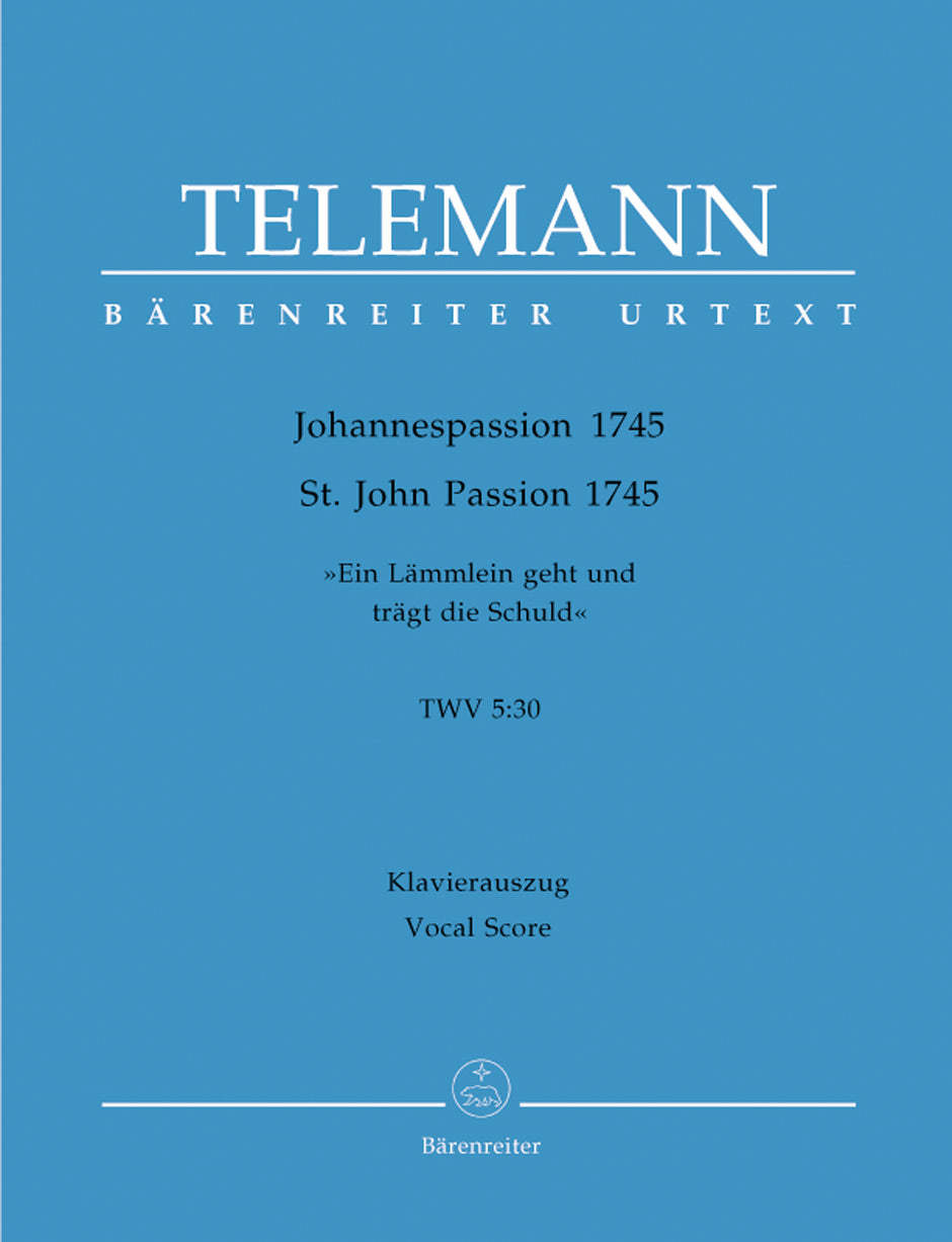Telemann: St. John Passion, TWV 5:30