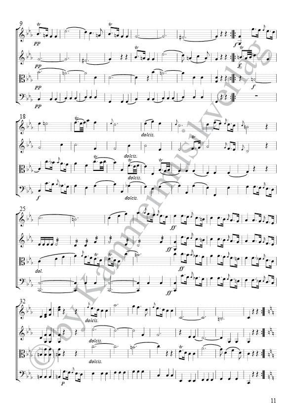 Boccherini: String Quartet in G Minor, G 205, Op. 32, No. 5