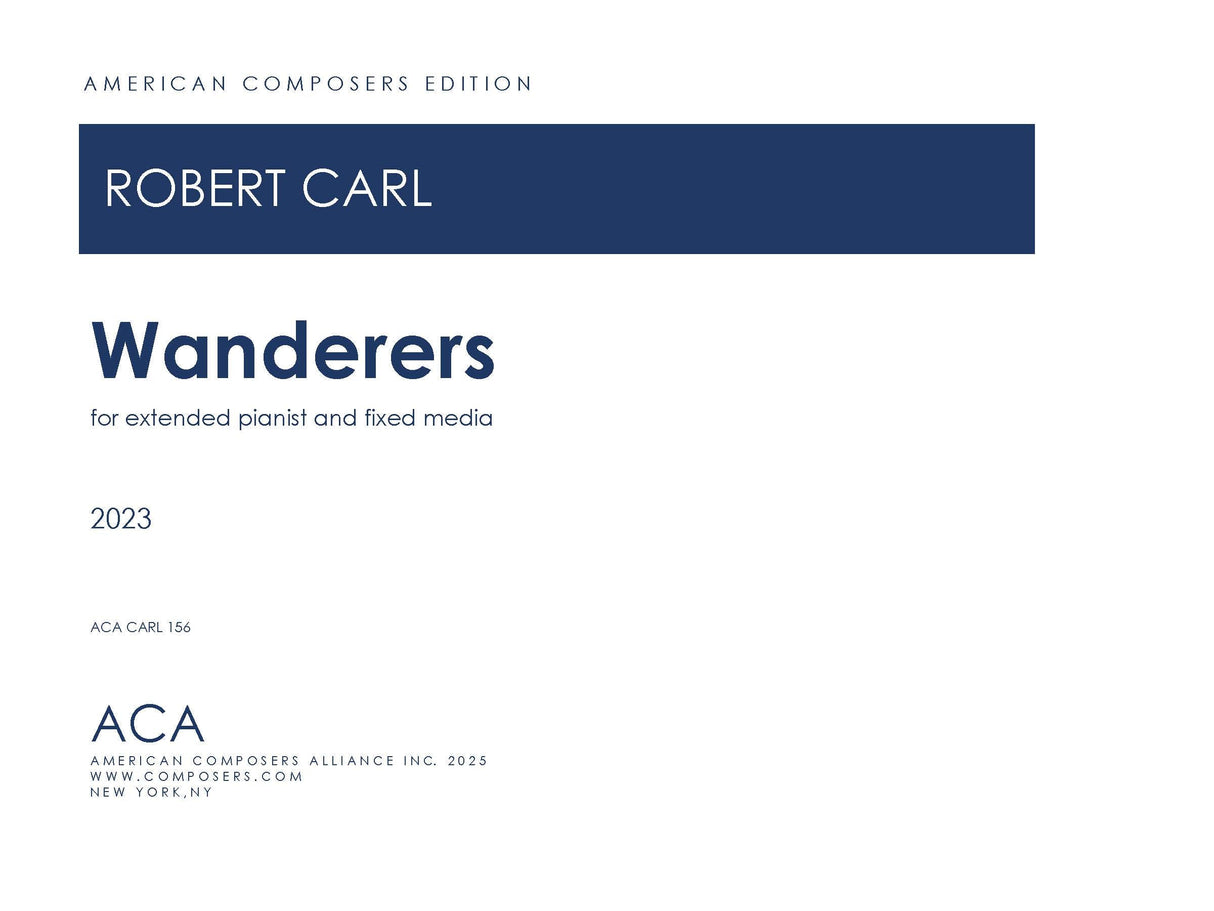 Carl: Wanderers
