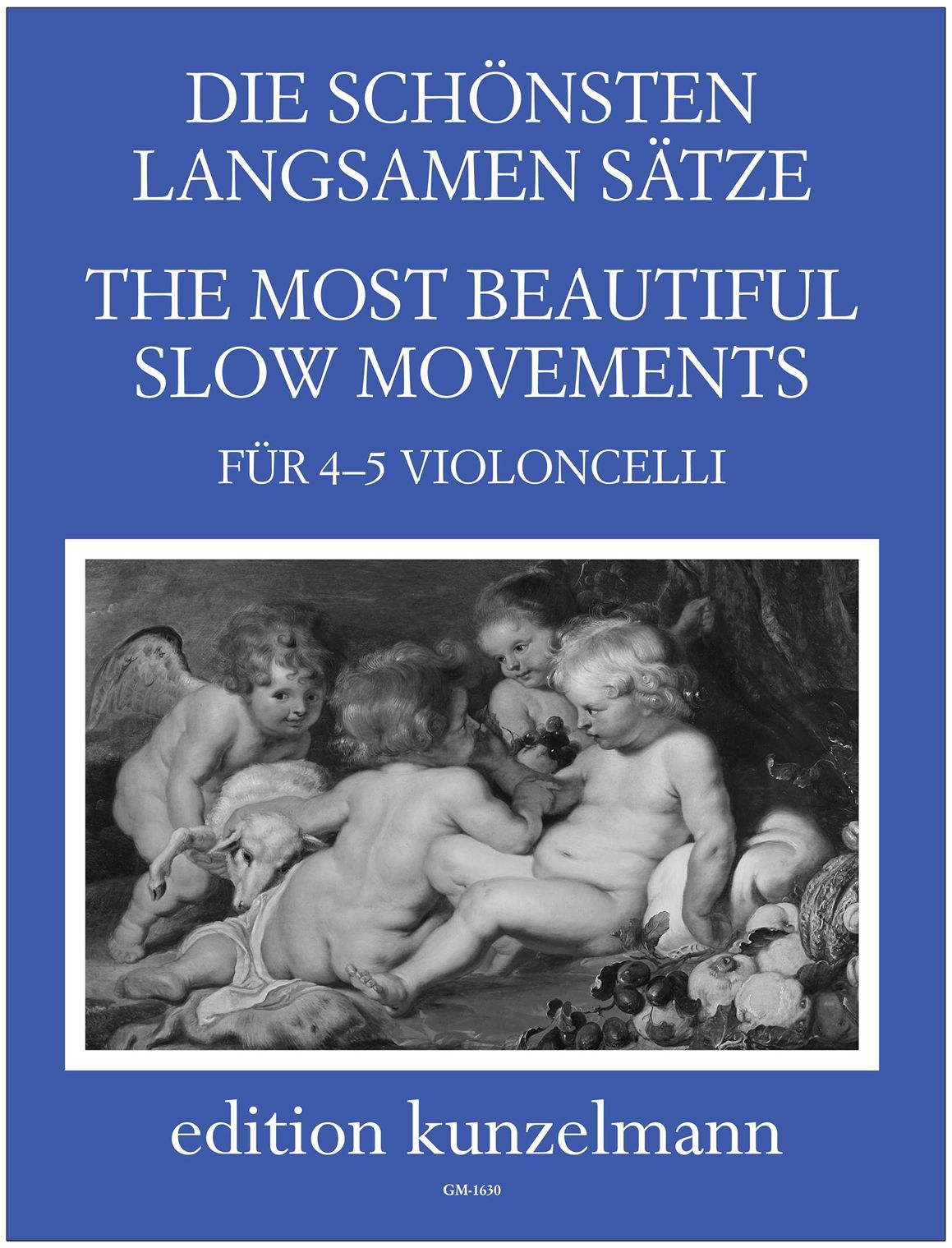 The Most Beautiful Slow Movements (arr. for 4-5 cellos)