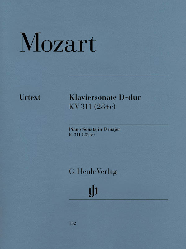 Mozart: Piano Sonata in D Major, K. 311 (284c)