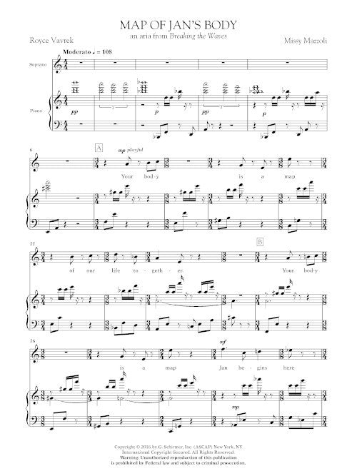 Mazzoli: Map of Jan's Body