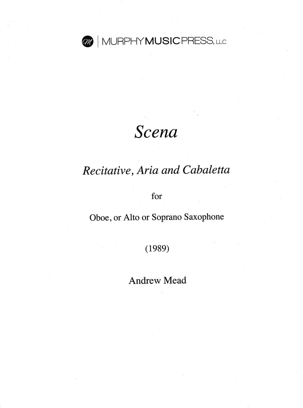 Mead: Scena