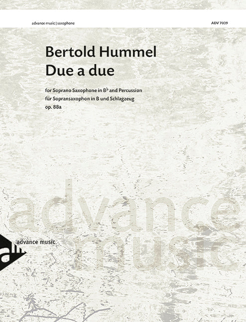 B. Hummel: Due a Due, Op. 88a