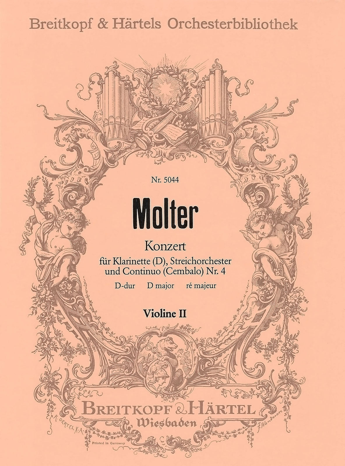 Molter: Clarinet Concerto No. 4 in D Major