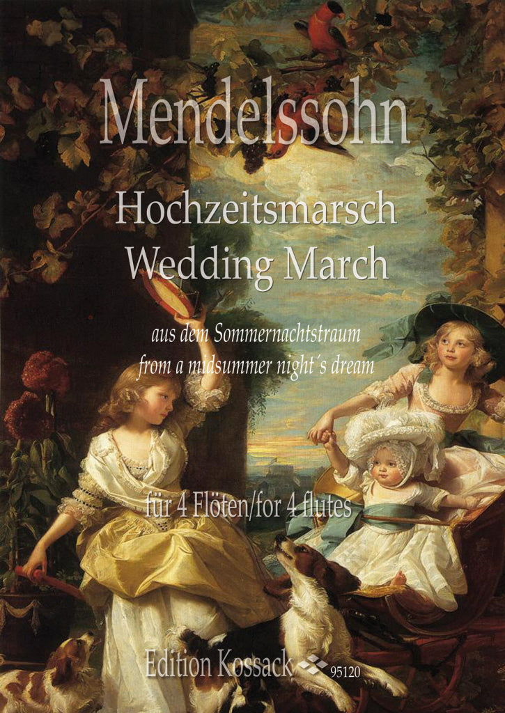 Mendelssohn: Wedding March from A Midsummer Night's Dream (arr. for flute quartet)