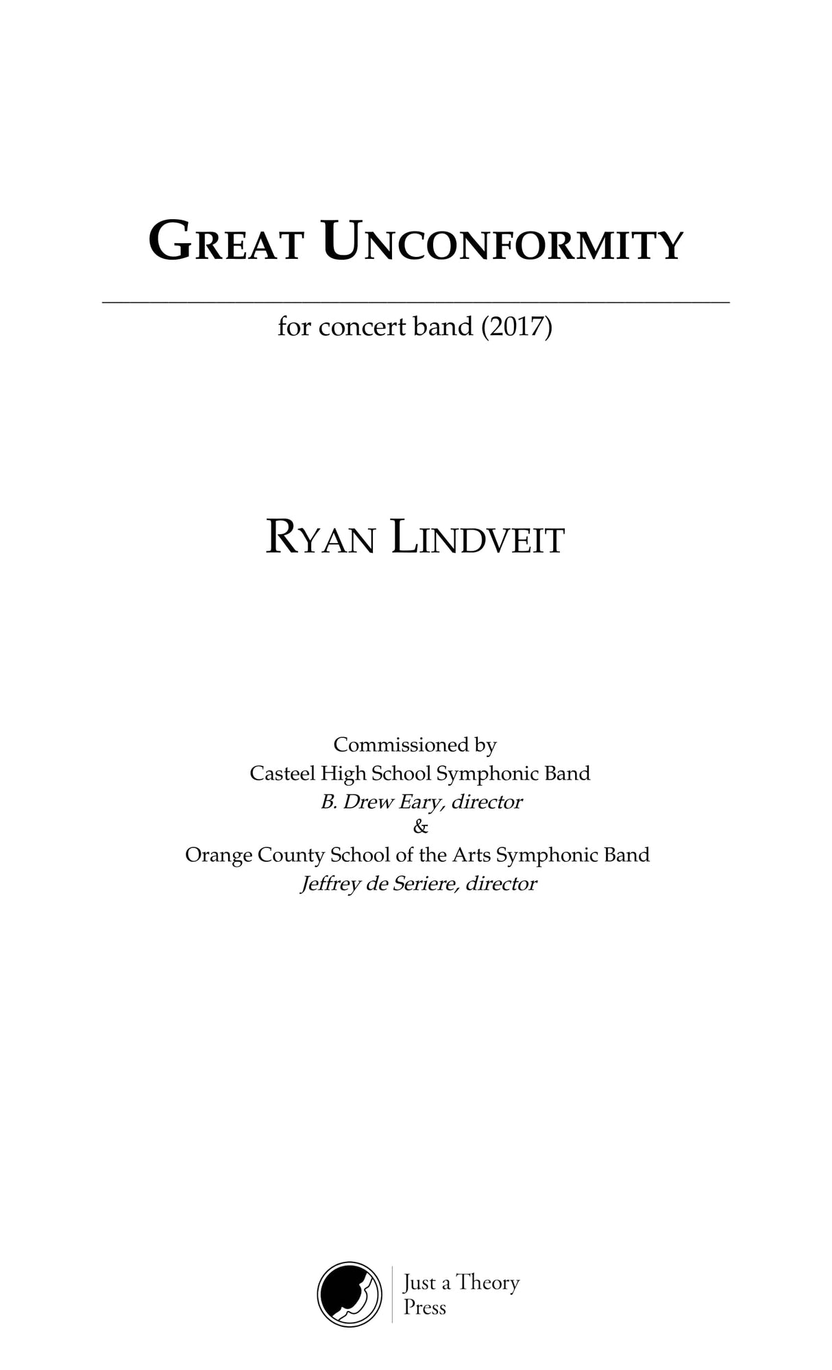 Lindveit: Great Unconformity