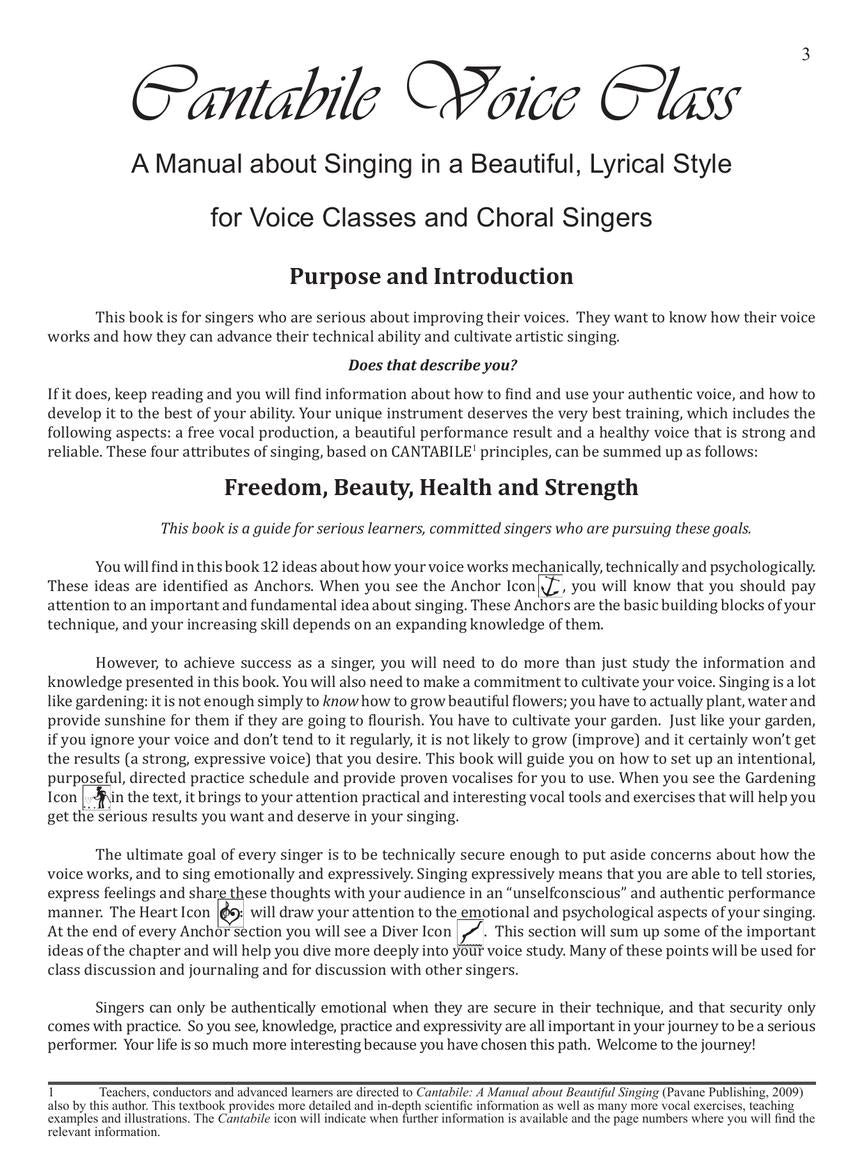 Cantabile Voice Class
