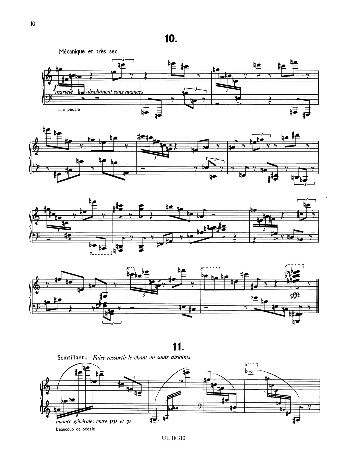 Boulez: 12 Notations