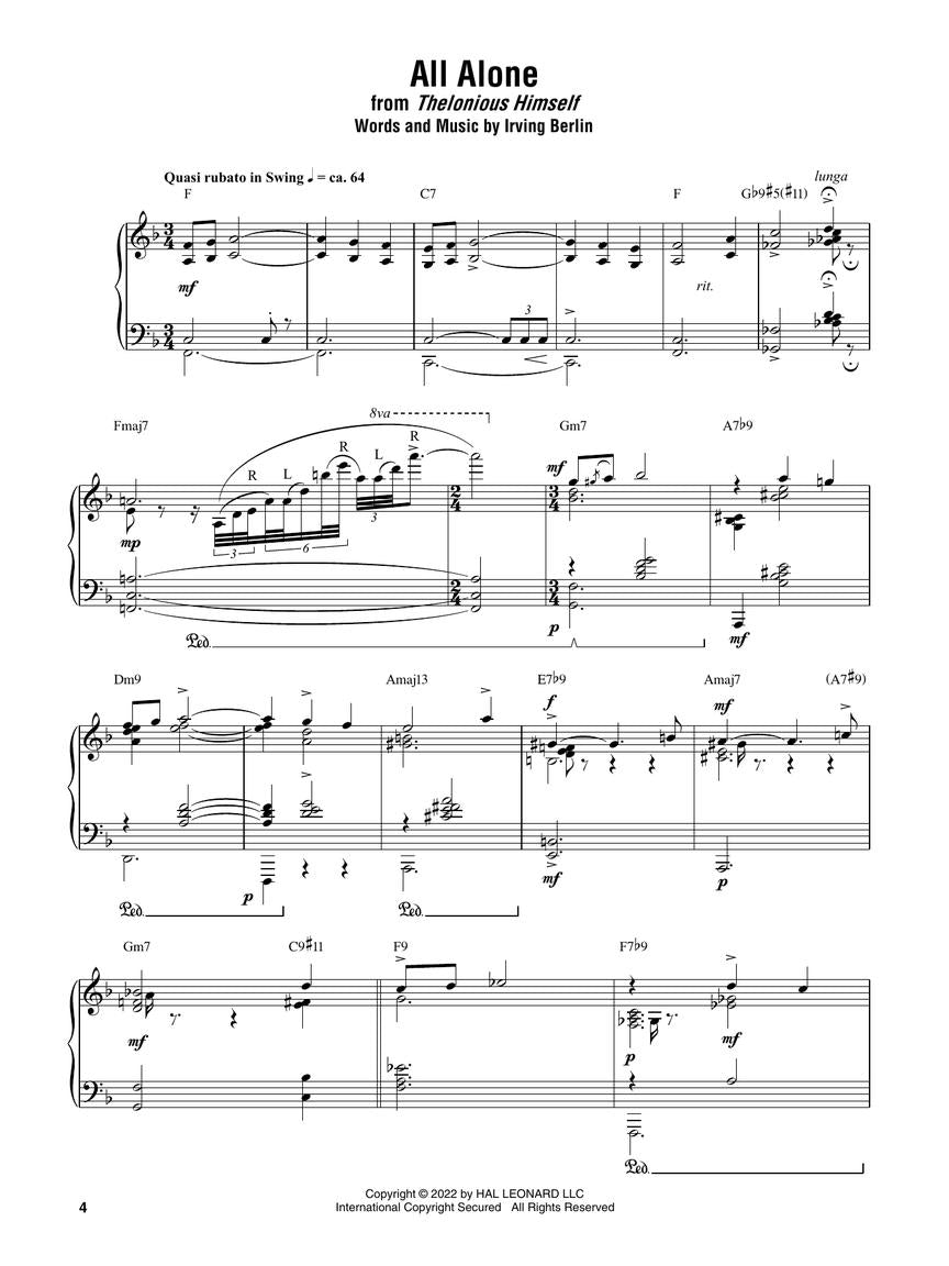 Thelonious Monk Omnibook