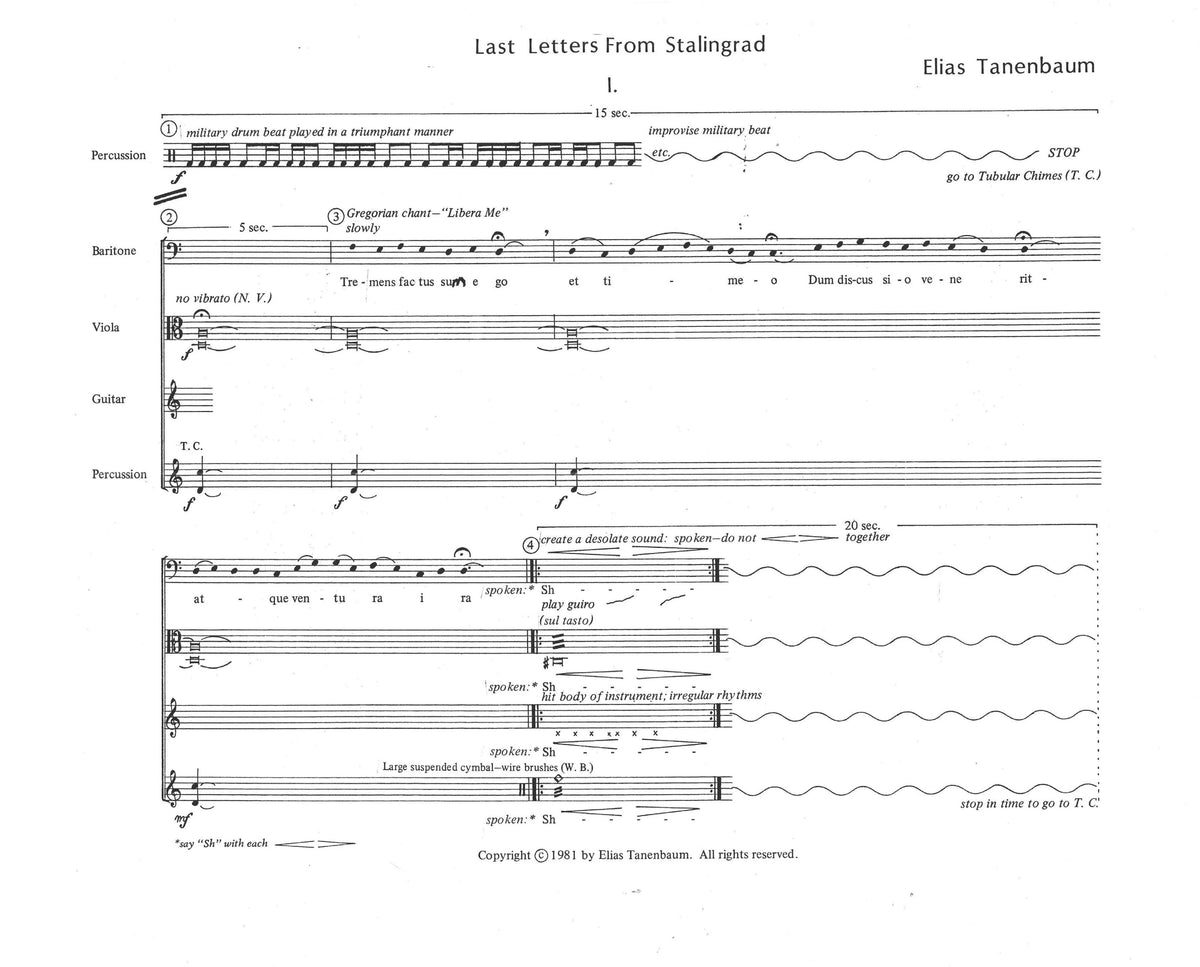 Tanenbaum: Last Letters from Stalingrad