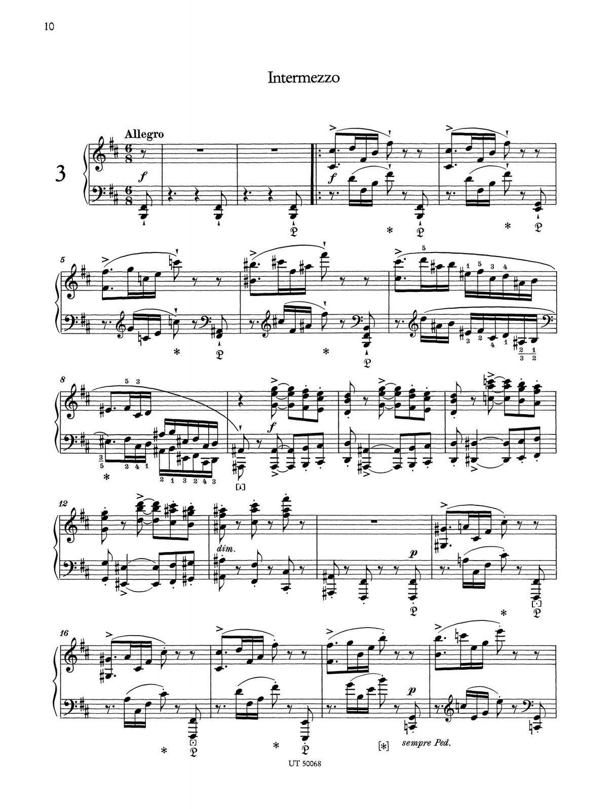 Brahms: 4 Ballades, Op. 10