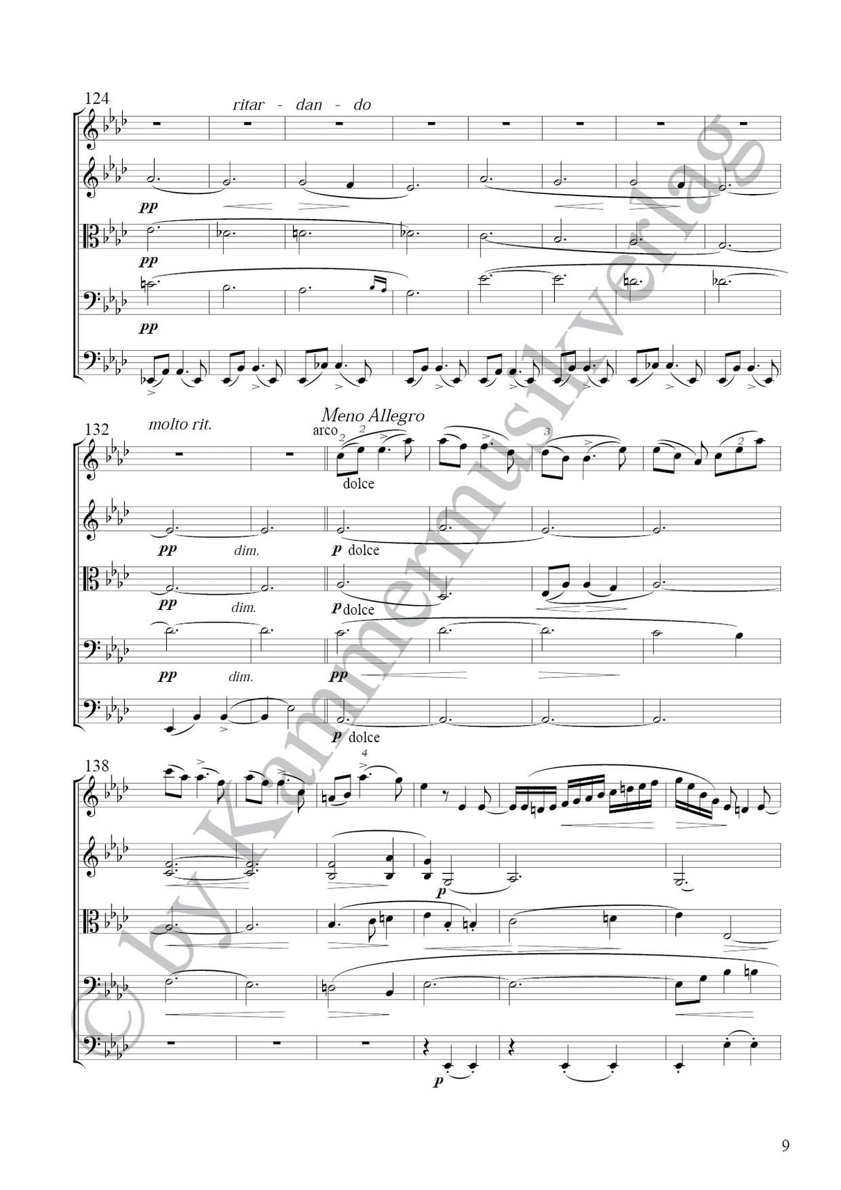 Gade: String Quintet in F Minor