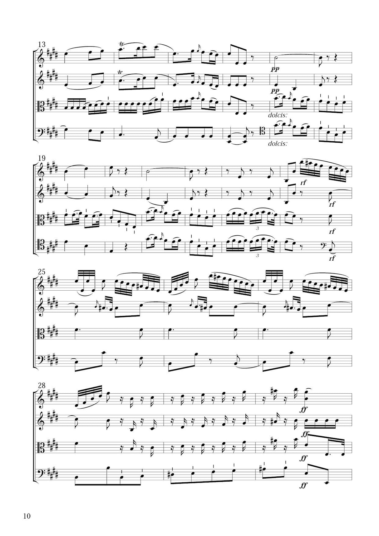 Boccherini: String Quartet in E Minor, G 202, Op. 32, No. 2