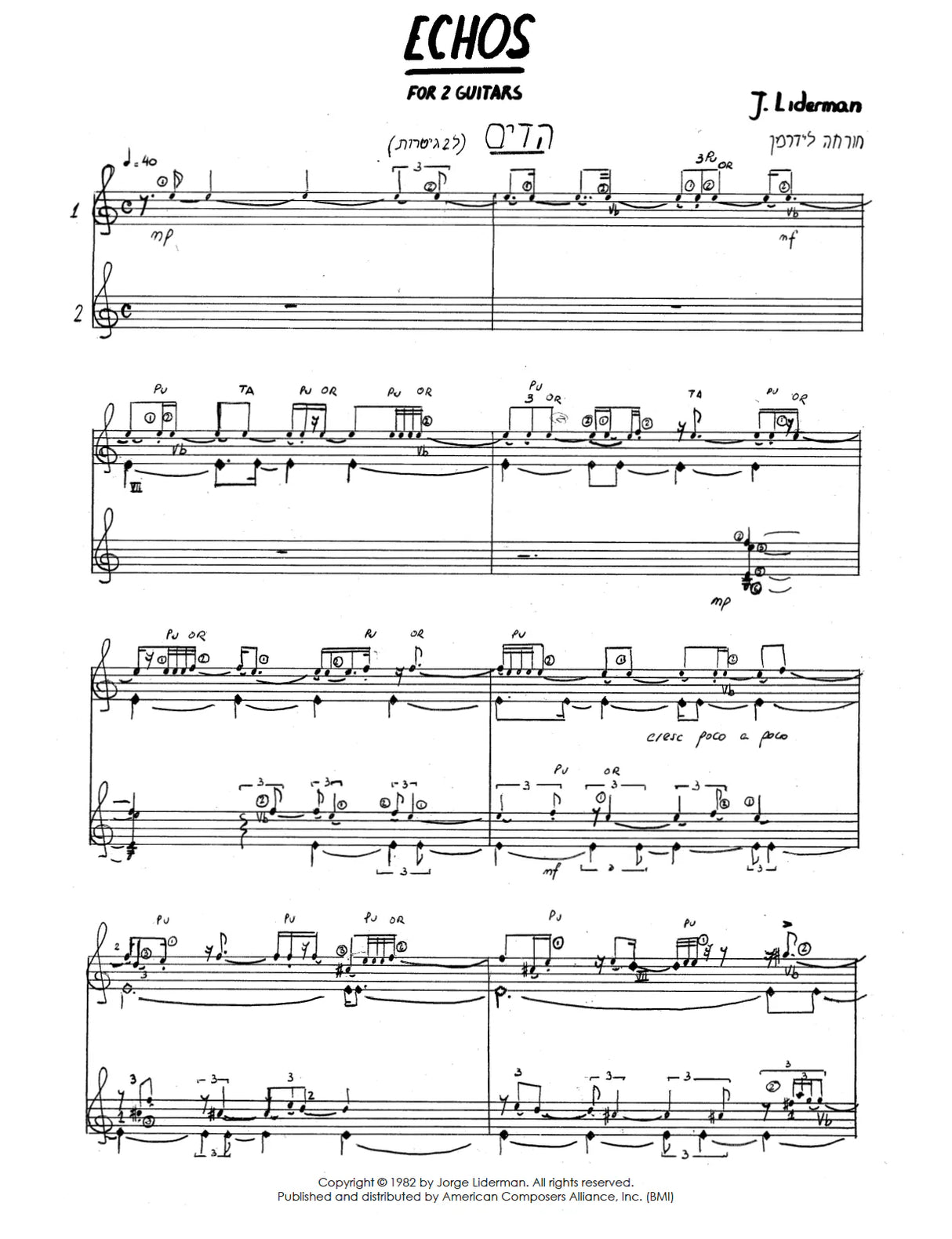 Liderman: ECHOS