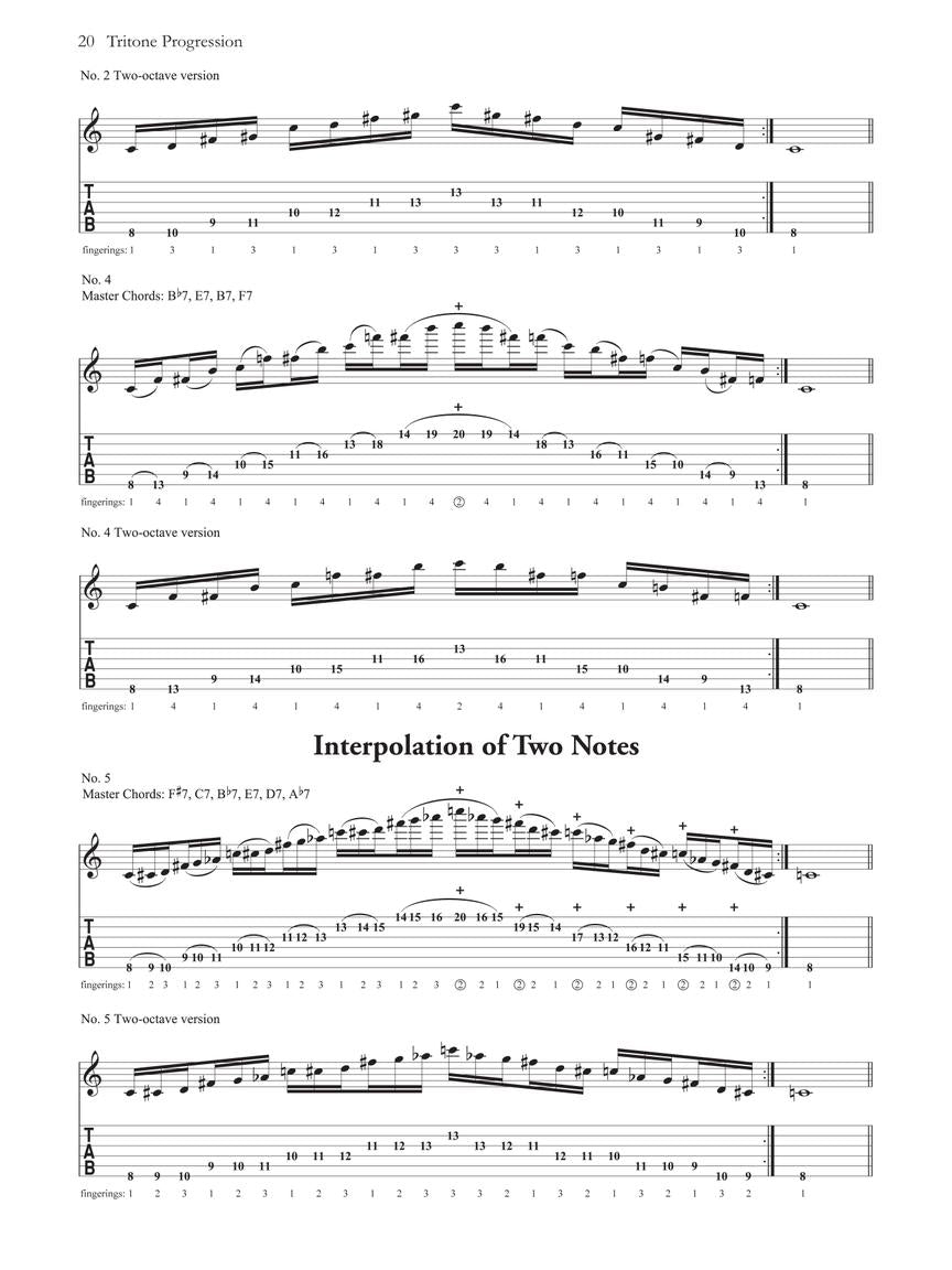 Thesaurus of Scales and Melodic Patterns for Guitar